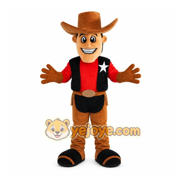 Cowboy Mascot Costume