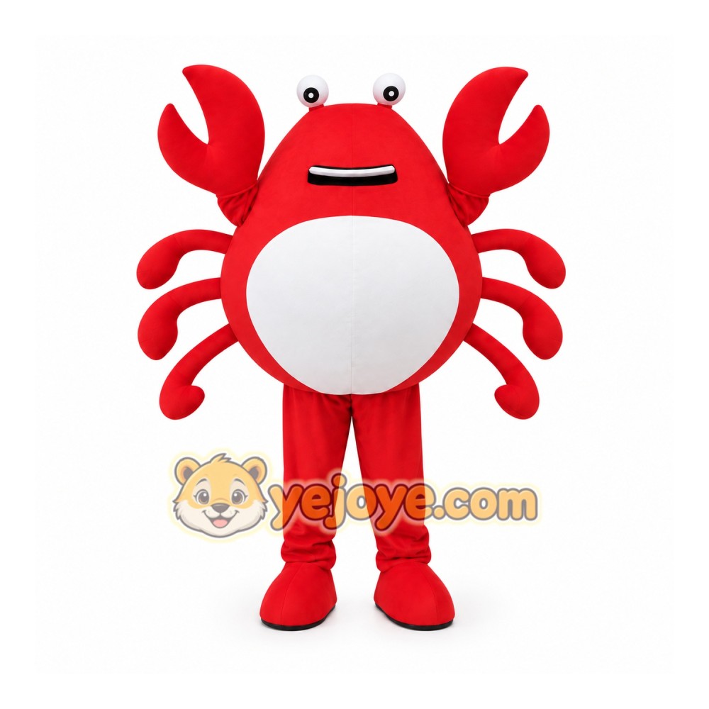 Crab Mascot Costume for Adult Crab Mascot Costume for Adult