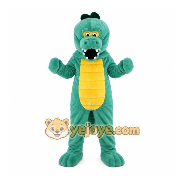 Crocodile Mascot Cartoon Character Costume