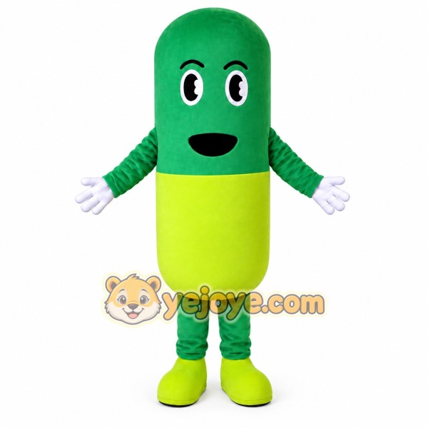 Daily Pill Capsules Mascot Costume