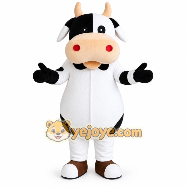 Dairy Cattle Milk Cow Mascot Costume Dairy Cattle Milk Cow Mascot Costume