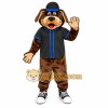 Dark Brown Dog Puppy Mascot Costume Dark Brown Dog Puppy Mascot Costume