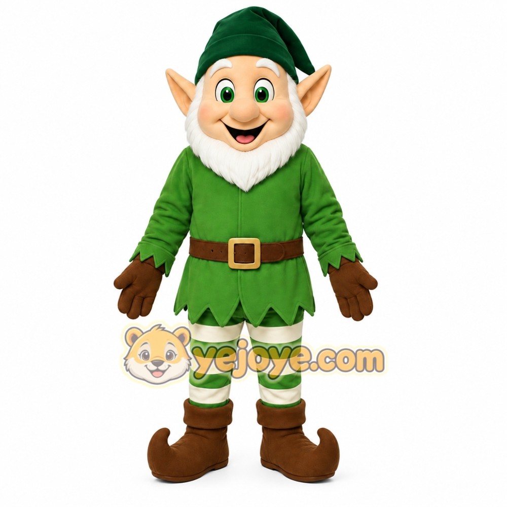 Christmas Elf Mascot Costume