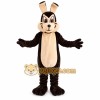 Dark Brown Wolf Mascot Costume Dark Brown Wolf Mascot Costume