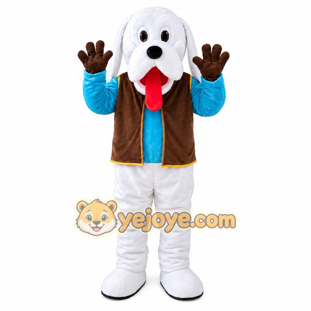 Deluxe Dog Mascot Costume Deluxe Dog Mascot Costume