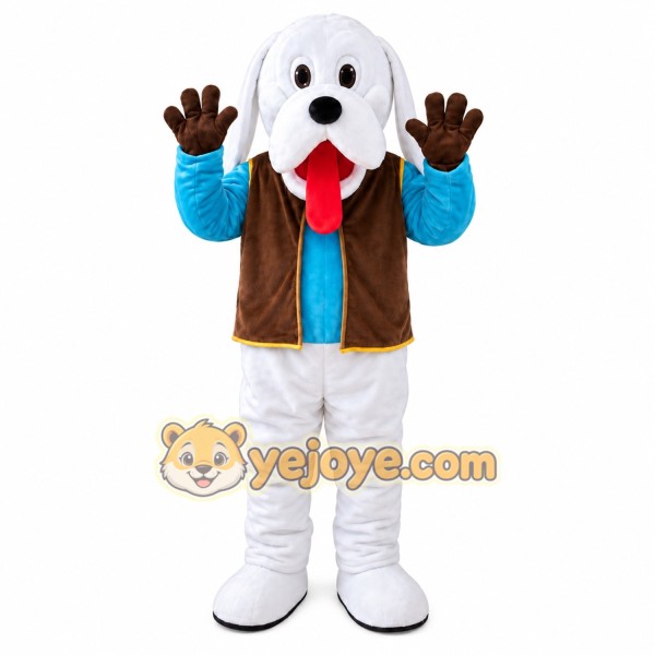 Deluxe Dog Mascot Costume Deluxe Dog Mascot Costume