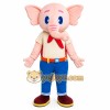 Deluxe Pink Elephant Mascot Costume Deluxe Pink Elephant Mascot Costume