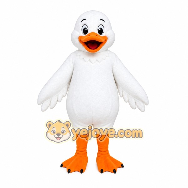 Dizzy Duck Mascot Costume Dizzy Duck Mascot Costume
