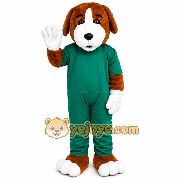 Doctor Dog Mascot Costume Doctor Dog Mascot Costume