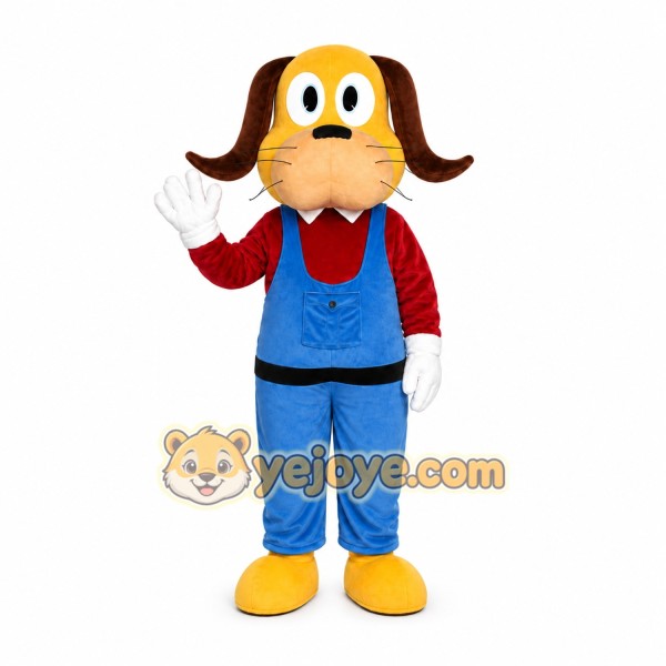 Dog Adult Mascot Costume Dog Adult Mascot Costume