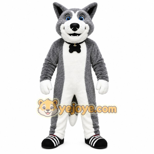 Dog Huskie Husky Mascot Costume Dog Huskie Husky Mascot Costume