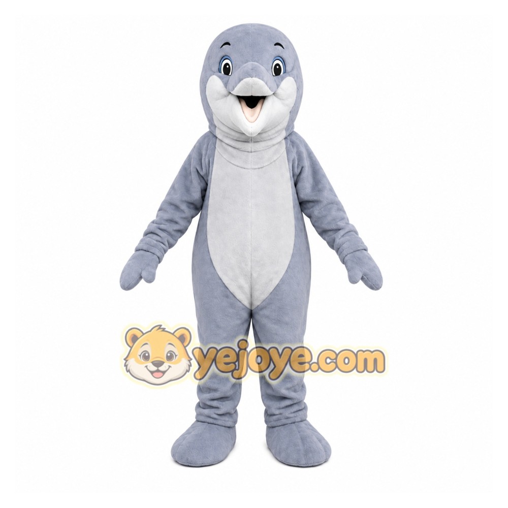 Dolphine Mascot Costume Adult Dolphine Mascot Costume Adult