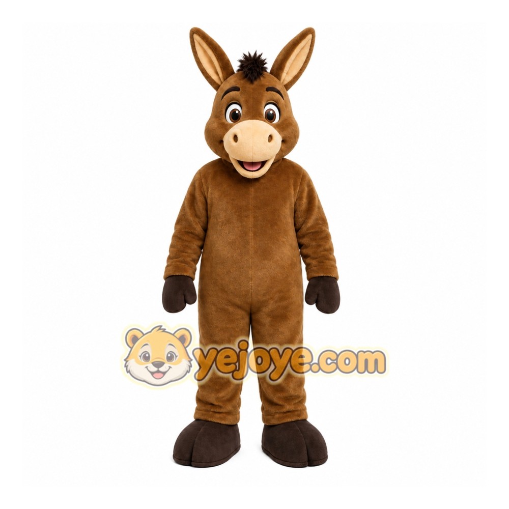 Donkey Mascot Costume for Adults