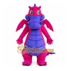 Pink and Purple Dragon Mascot Costume Pink and Purple Dragon Mascot Costume