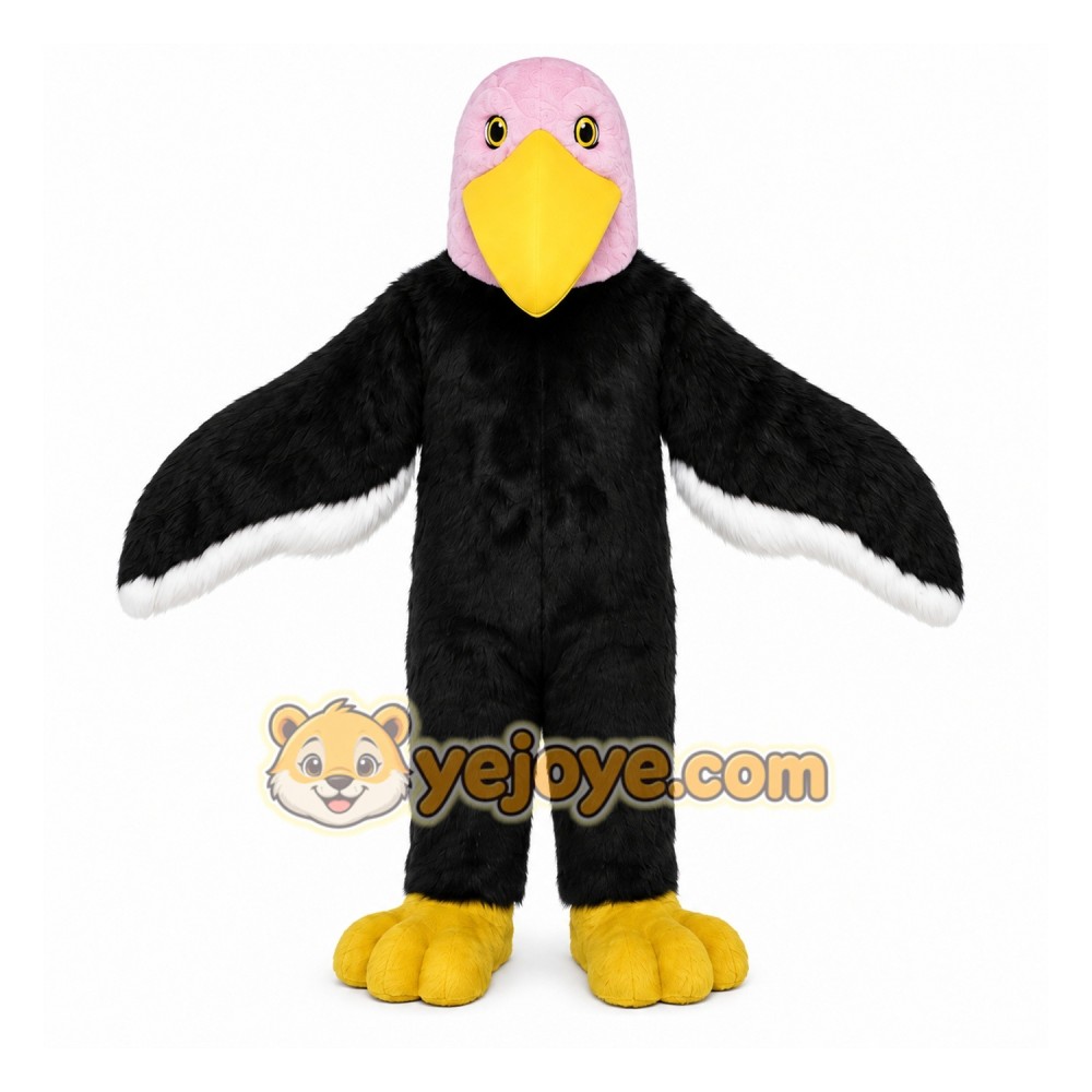 Eagle Mascot Costume Pink Bald Eagle Eagle Mascot Costume Pink Bald Eagle