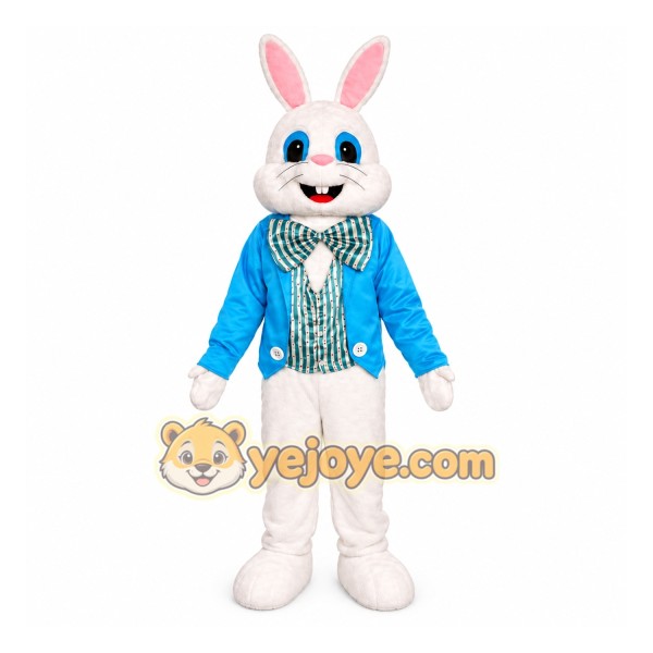 Easter Bunny Deluxe Rabbit Mascot Costume Easter Bunny Deluxe Rabbit Mascot Costume