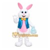Easter Bunny with a basket Mascot Costumes Easter Bunny with a basket Mascot Costumes