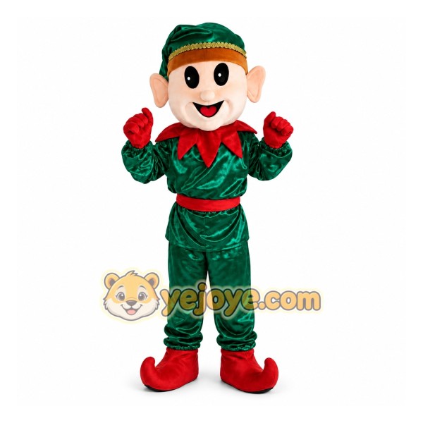 Elf Mascot Costume Cartoon Character Elf Mascot Costume Cartoon Character