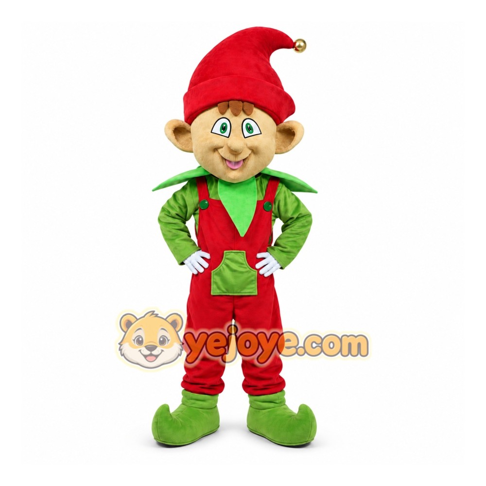 Elf Prince Boy Mascot Costume