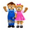 Farm Bears Mascot Costume Farm Bears Mascot Costume