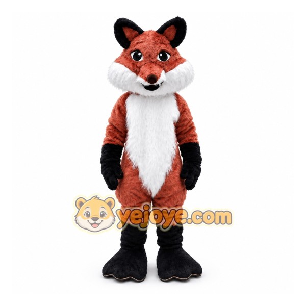 Fat Fox Mascot Costume Fat Fox Mascot Costume