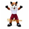 Football Soccer Fox Mascot Costume Football Soccer Fox Mascot Costume
