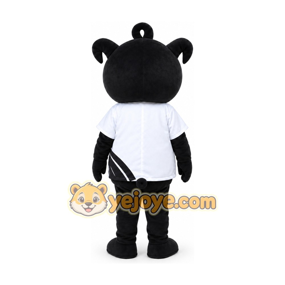 Adult Black Pig Mascot Costume Adult Black Pig Mascot Costume