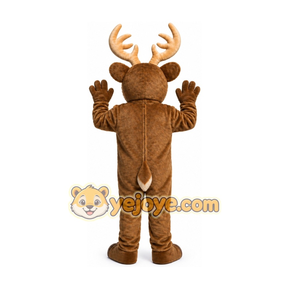 Adult Christmas Elk Deer Mascot Costume Adult Christmas Elk Deer Mascot Costume
