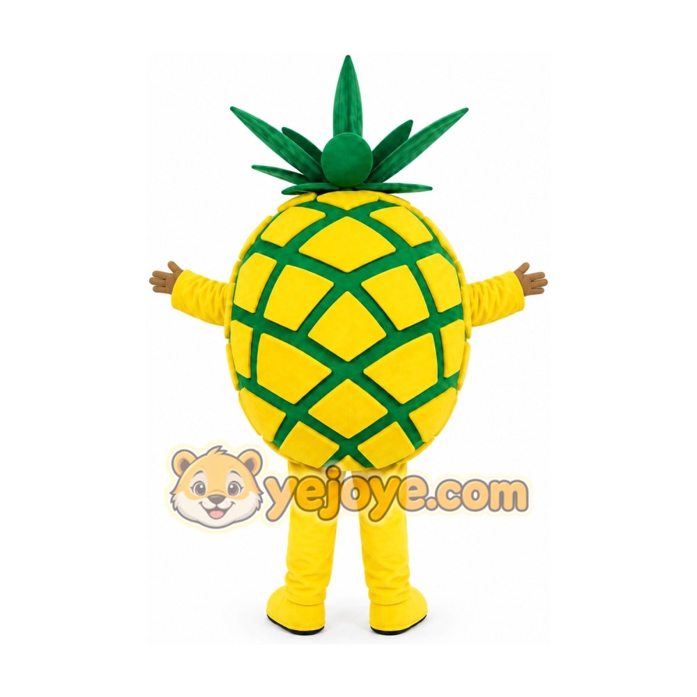 Adult Fruit Pineapple Mascot Costume Adult Fruit Pineapple Mascot Costume