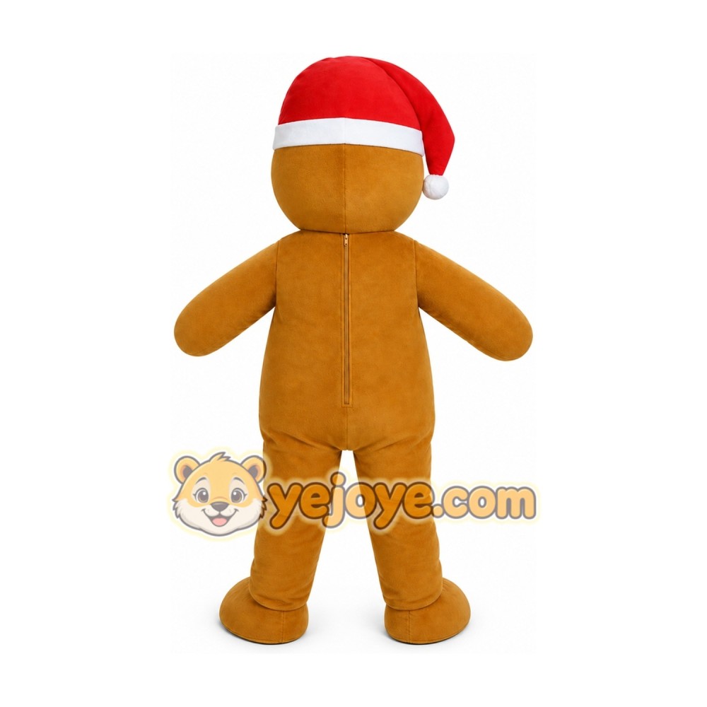 adult gingerbread man mascot costume adult gingerbread man mascot costume