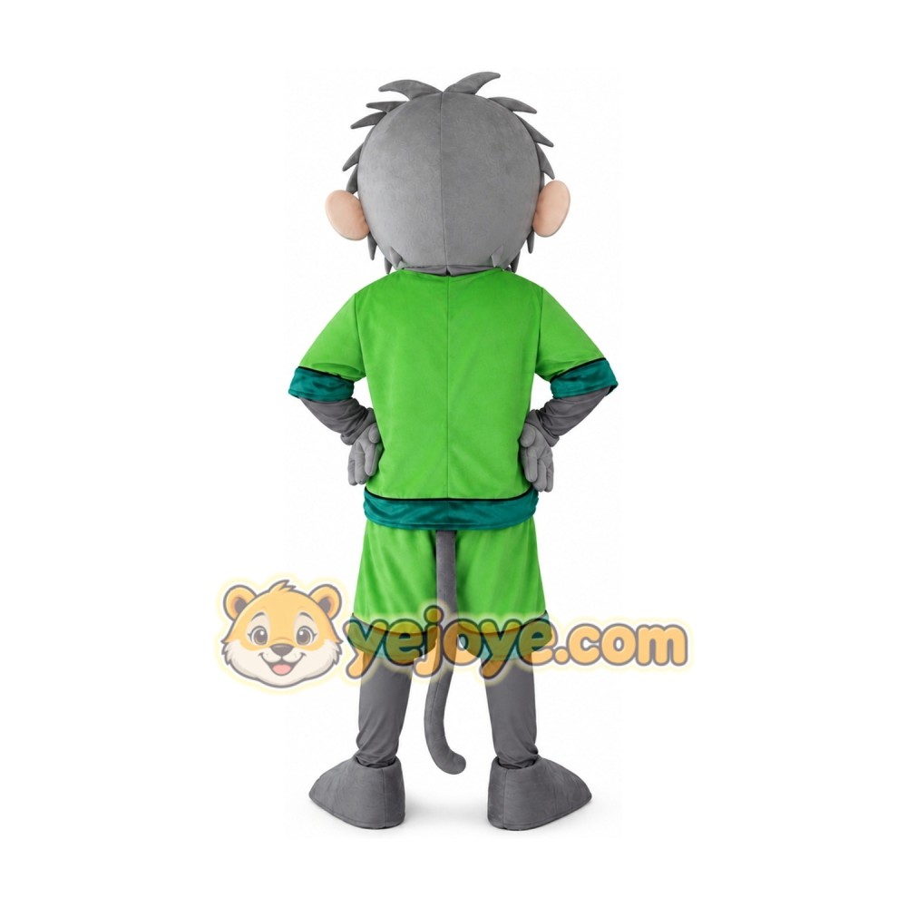 Adult Green Suit Monkey Mascot Costume Adult Green Suit Monkey Mascot Costume