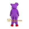 Adult Purple Cat Mascot Costume