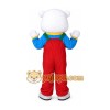 Adult Red Pants Bear Mascot Costume Adult Red Pants Bear Mascot Costume