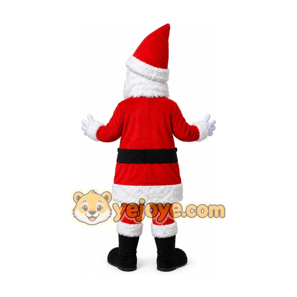 Adult Santa Claus Cartoon Mascot Costume Adult Santa Claus Cartoon Mascot Costume
