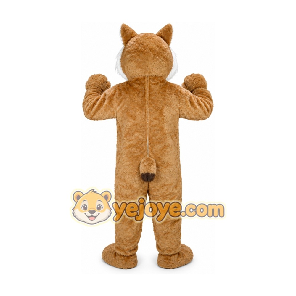 Orange Wildcat Mascot Costume Orange Wildcat Mascot Costume