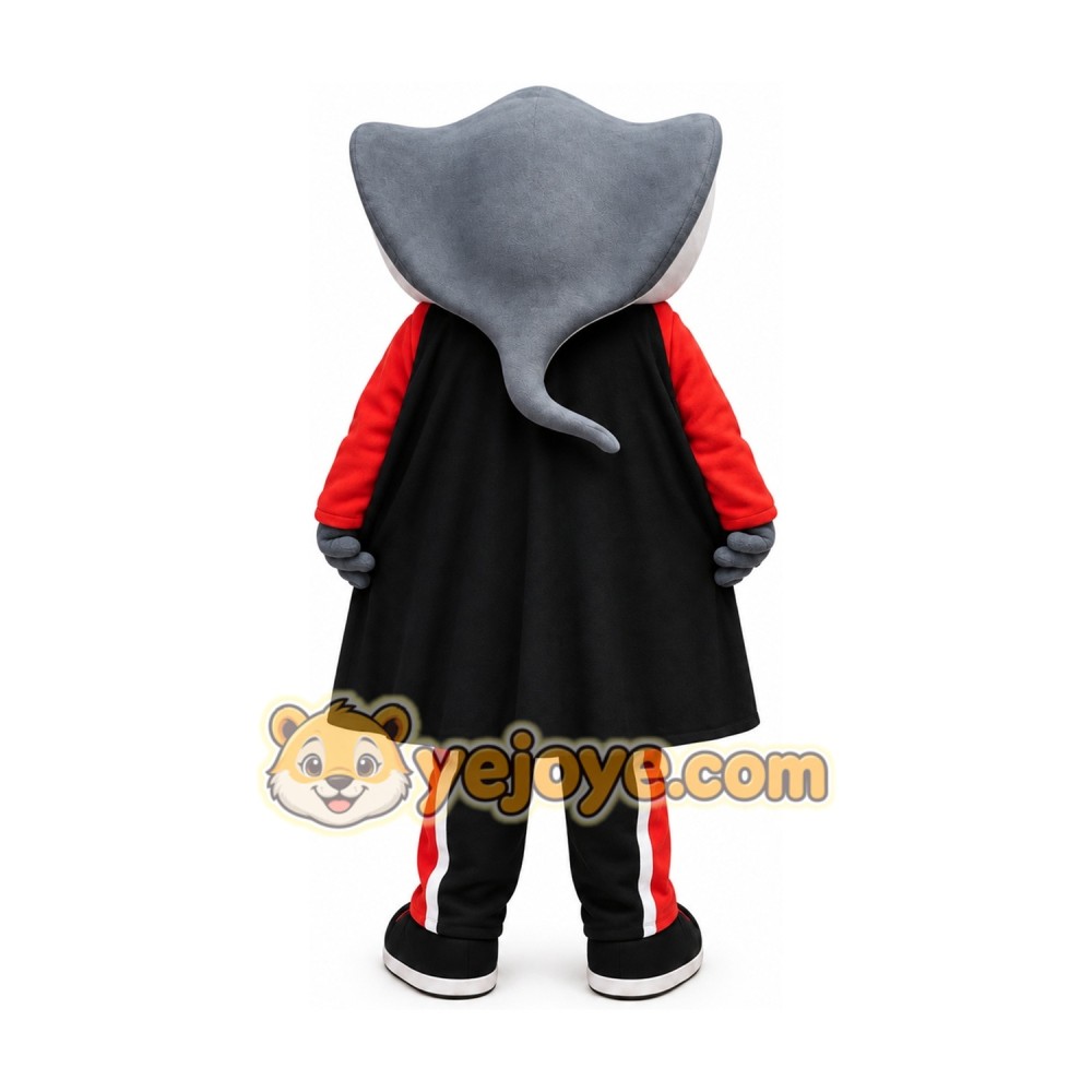 Advertising Atlantic Stingray Mascot Costume Advertising Atlantic Stingray Mascot Costume