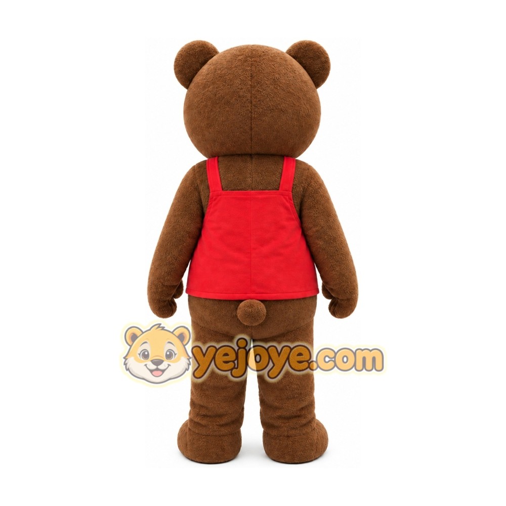 Advertising Teddy Bear Mascot Costume Advertising Teddy Bear Mascot Costume