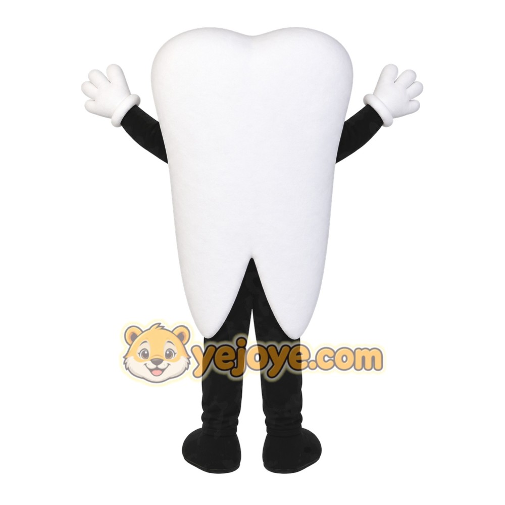 Advertising Tooth Mascot Costume Advertising Tooth Mascot Costume