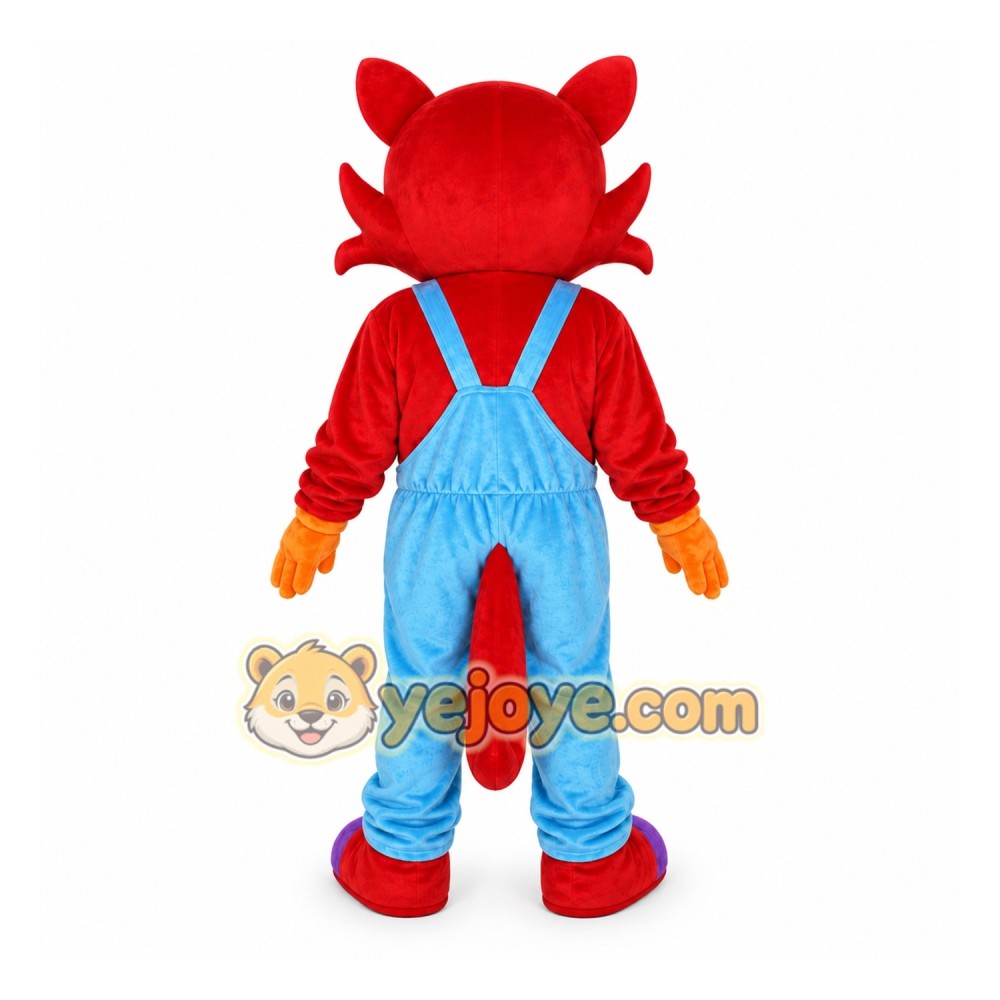 Fox Red Cartoon Mascot Costume Fox Red Cartoon Mascot Costume