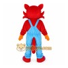 Fox Red Cartoon Mascot Costume Fox Red Cartoon Mascot Costume