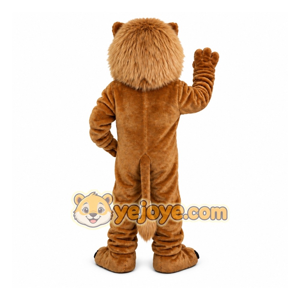 Friendly Lion Mascot Costume for Adult