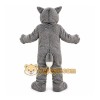 Friendly Wolf Mascot Costume Friendly Wolf Mascot Costume