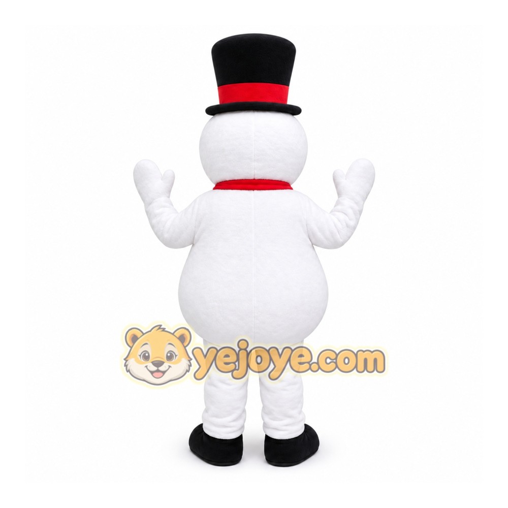 Frosty The Snowman Mascot Costume Party Character