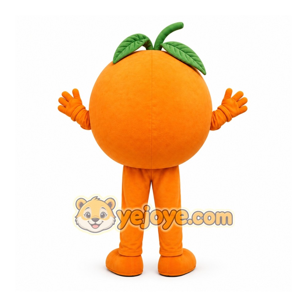 Fruit Orange Mascot Costume Fruit Orange Mascot Costume