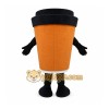 Funny Adults Coffee Cup Mascot Costume Funny Adults Coffee Cup Mascot Costume