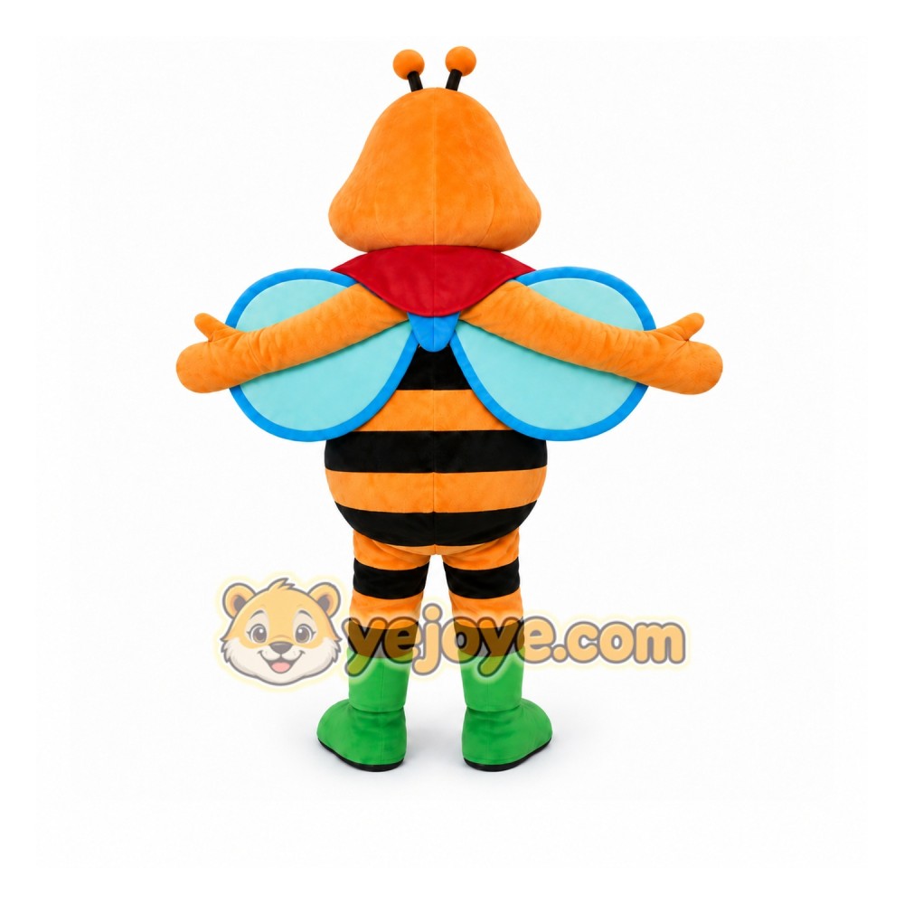 Funny Bee Gentleman Mascot Costume