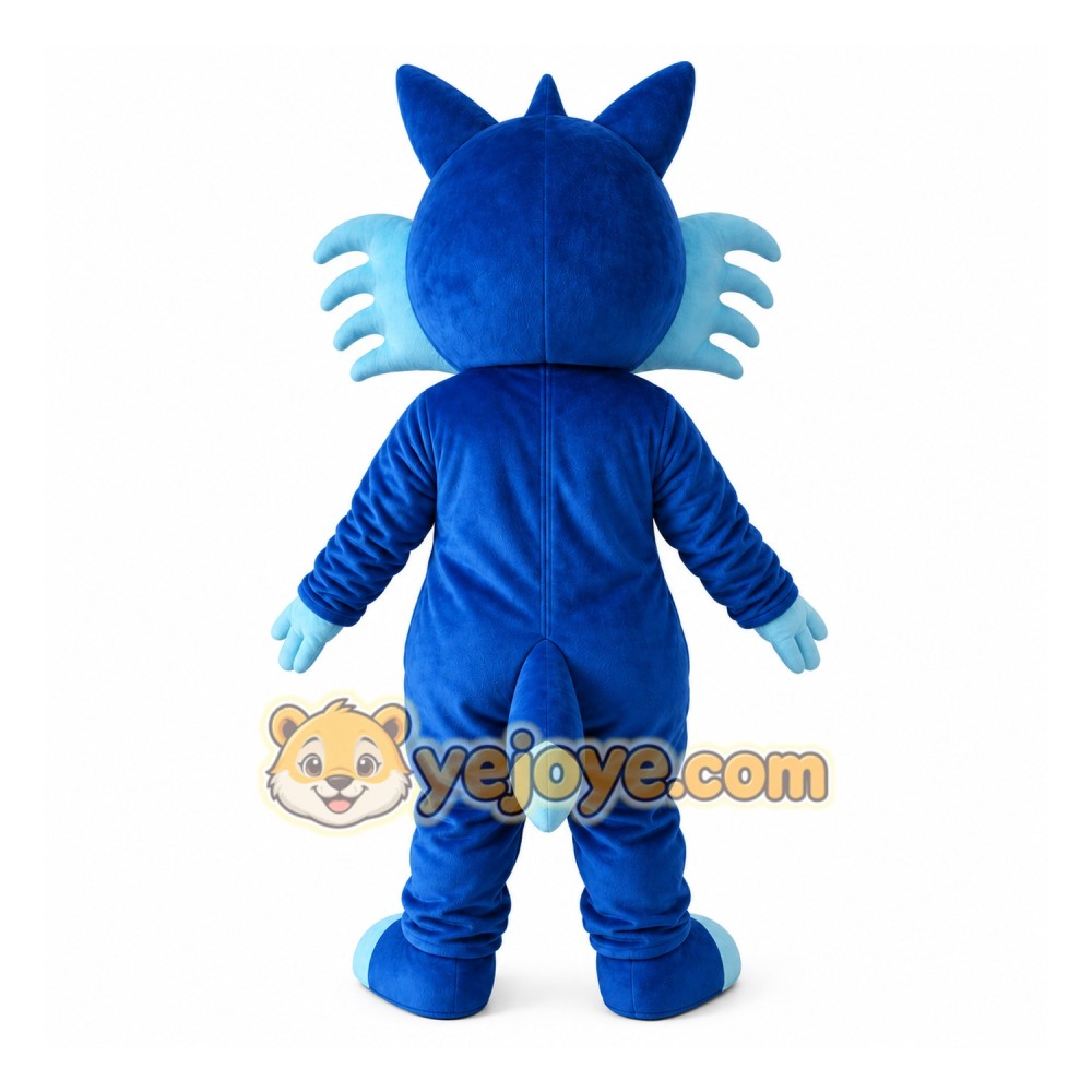 Funny Blue Fox Mascot Costume Funny Blue Fox Mascot Costume