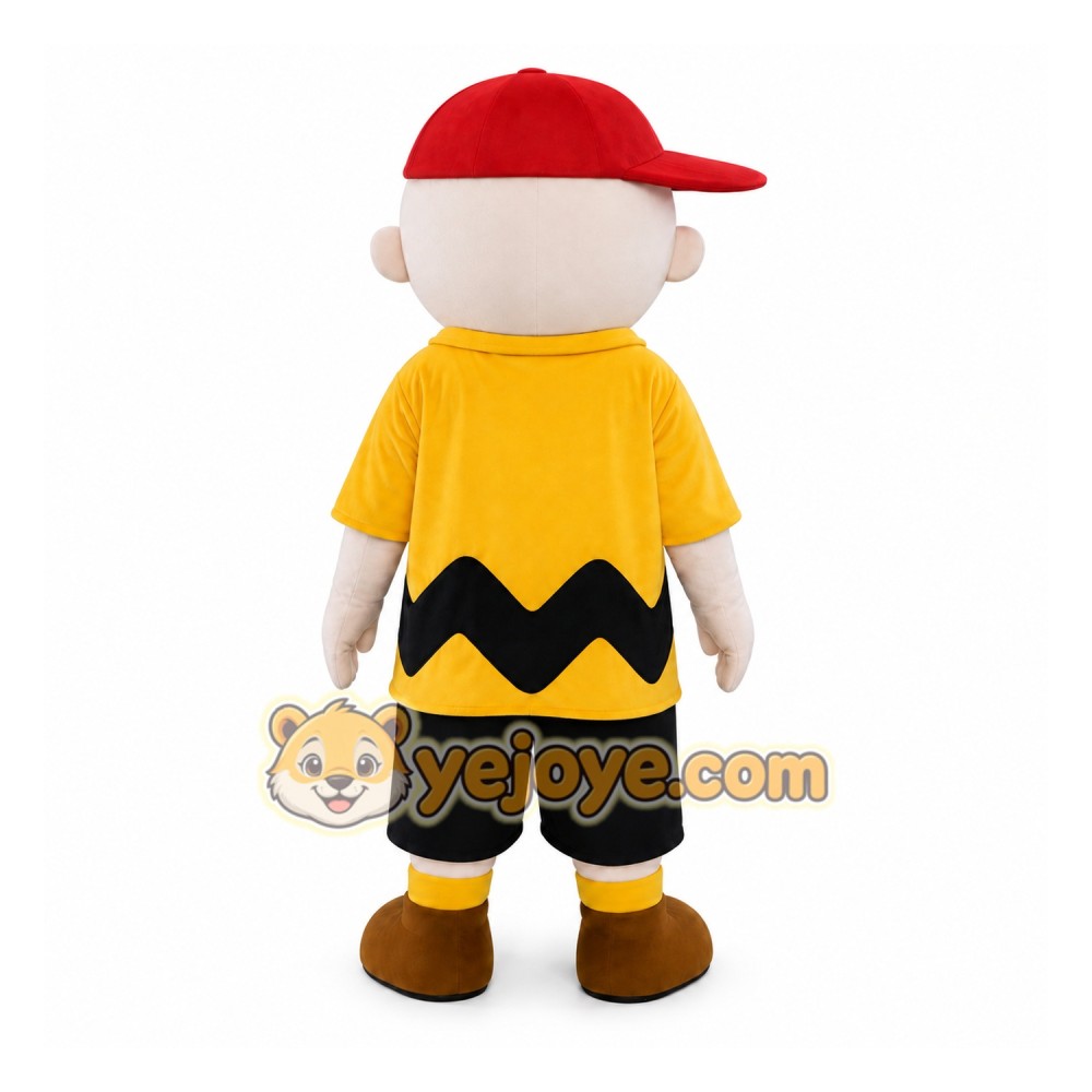 Funny Cartoon Character Charlie Mascot Costume