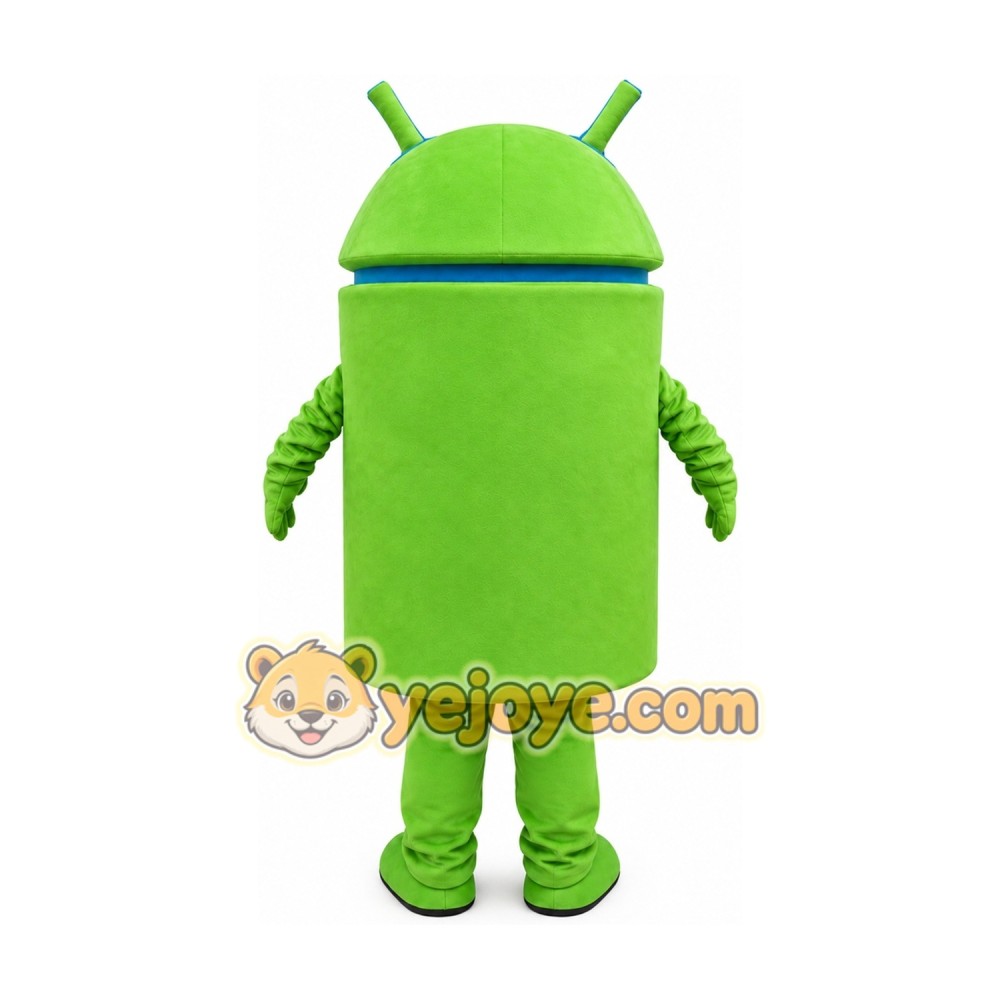 Android Robot Mascot Costume Android Robot Mascot Costume