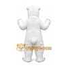 Furry Polar Bear Mascot Costume for Adults